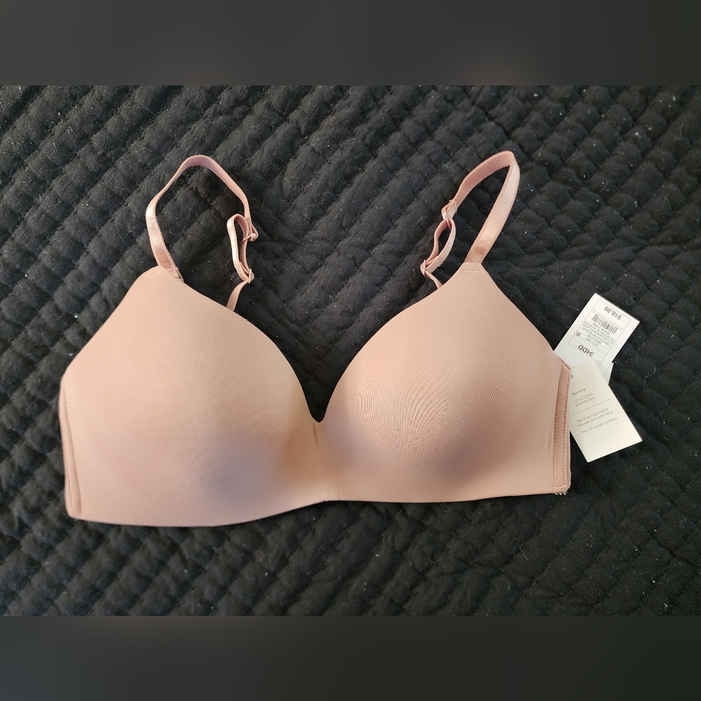 Auden Rose Blush Seamless Maternity / Nursing Bra NWT